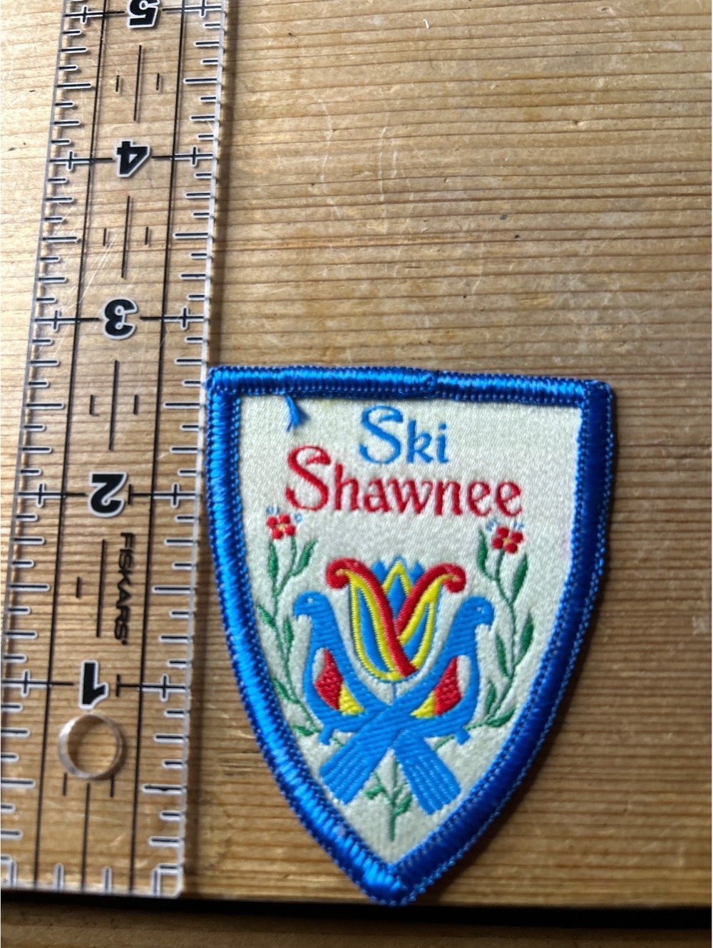 Vintage Ski Shawnee Embroidered Patch